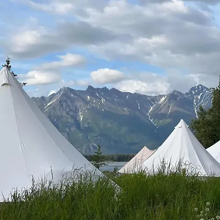 Lulu'S Glamping Tents And Events With Exceptional River View Palmer Extérieur photo